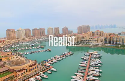 Apartment - 1 Bathroom for rent in East Porto Drive - Porto Arabia - The Pearl Island - Doha