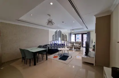 Apartment - 2 Bedrooms - 2 Bathrooms for rent in Porto Arabia - The Pearl Island - Doha