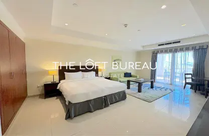 Apartment - 1 Bathroom for rent in West Porto Drive - Porto Arabia - The Pearl Island - Doha