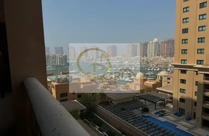 Apartment - 1 Bedroom - 2 Bathrooms for sale in East Porto Drive - Porto Arabia - The Pearl Island - Doha