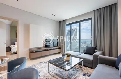 Apartment - 1 Bedroom - 2 Bathrooms for rent in Burj Al Marina - Marina District - Lusail