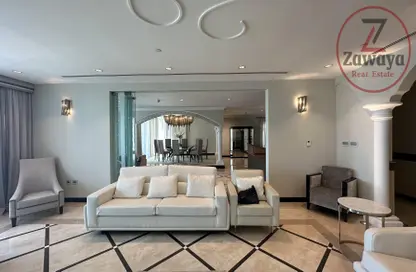 Penthouse - 7 Bedrooms for rent in Viva West - Viva Bahriyah - The Pearl Island - Doha