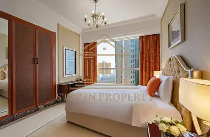 Hotel Apartments - 3 Bedrooms - 4 Bathrooms for rent in West Bay Tower - West Bay - West Bay - Doha