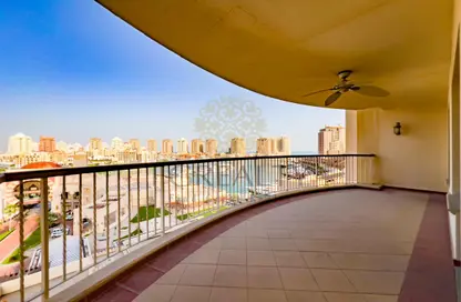 Apartment - 3 Bedrooms - 4 Bathrooms for sale in East Porto Drive - Porto Arabia - The Pearl Island - Doha