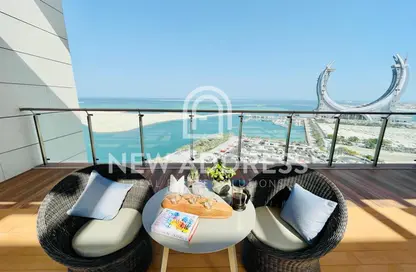 Apartment - 2 Bedrooms - 3 Bathrooms for rent in Marina Residences 195 - Marina District - Lusail