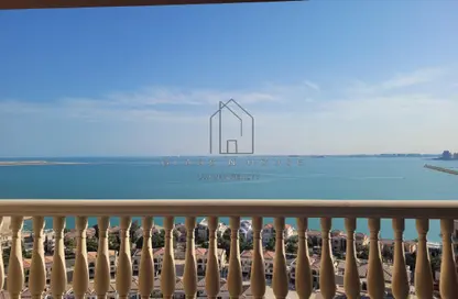 Apartment - 2 Bedrooms - 3 Bathrooms for rent in West Porto Drive - Porto Arabia - The Pearl Island - Doha