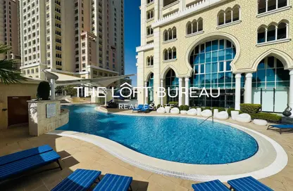 Apartment - 1 Bedroom - 2 Bathrooms for rent in Viva West - Viva Bahriyah - The Pearl Island - Doha