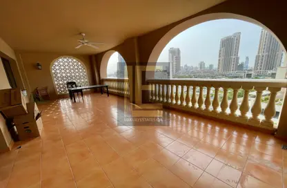 Apartment - 1 Bedroom - 2 Bathrooms for rent in East Porto Drive - Porto Arabia - The Pearl Island - Doha