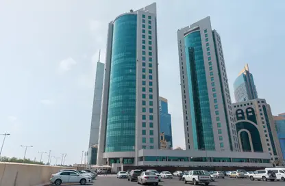 Office Space - Studio - 4 Bathrooms for rent in Tower A - Al Nasr Twin Towers - West Bay - Doha