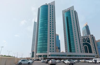 Office Space - Studio - 3 Bathrooms for rent in Tower A - Al Nasr Twin Towers - West Bay - Doha