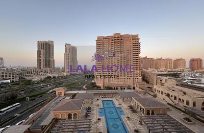 Apartment - 2 Bedrooms - 3 Bathrooms for rent in East Porto Drive - Porto Arabia - The Pearl Island - Doha