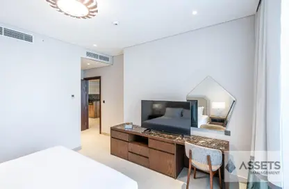 Apartment - 1 Bedroom - 2 Bathrooms for rent in Mamsha Bay - Lusail