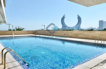 Apartment - 2 Bedrooms - 3 Bathrooms for rent in Lusail Residence - Marina District - Lusail