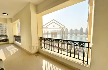 Apartment - 1 Bedroom - 2 Bathrooms for rent in Viva West - Viva Bahriyah - The Pearl Island - Doha