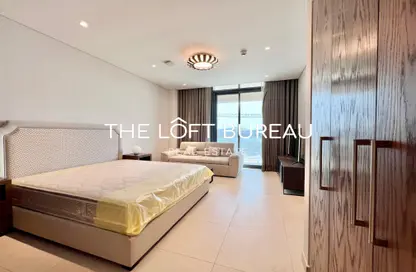 Apartment - 1 Bathroom for rent in Lusail Residence - Marina District - Lusail