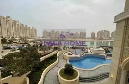 Apartment - 1 Bedroom - 2 Bathrooms for rent in Imperial Diamond - Viva Bahriyah - The Pearl Island - Doha