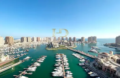 Apartment - 3 Bedrooms - 4 Bathrooms for sale in West Porto Drive - Porto Arabia - The Pearl Island - Doha