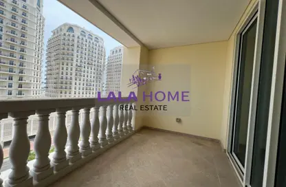 Apartment - 1 Bathroom for rent in Viva West - Viva Bahriyah - The Pearl Island - Doha