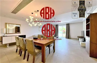 Townhouse - 3 Bedrooms - 4 Bathrooms for rent in Viva West - Viva Bahriyah - The Pearl Island - Doha