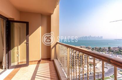 Apartment - 1 Bedroom - 2 Bathrooms for rent in East Porto Drive - Porto Arabia - The Pearl Island - Doha