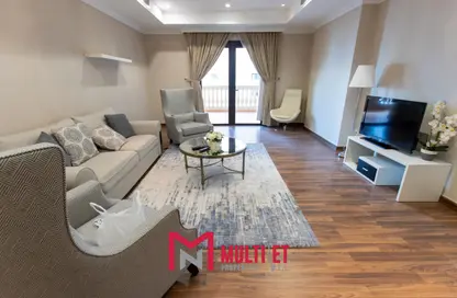 Apartment - 1 Bedroom - 2 Bathrooms for rent in West Porto Drive - Porto Arabia - The Pearl Island - Doha