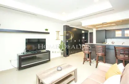 Apartment - 1 Bathroom for rent in West Porto Drive - Porto Arabia - The Pearl Island - Doha