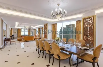 Duplex - 3 Bedrooms - 4 Bathrooms for rent in Dusit Hotel  and  Suites Doha - Diplomatic Street - West Bay - Doha