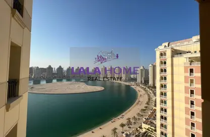 Apartment - 2 Bedrooms - 3 Bathrooms for rent in Viva West - Viva Bahriyah - The Pearl Island - Doha