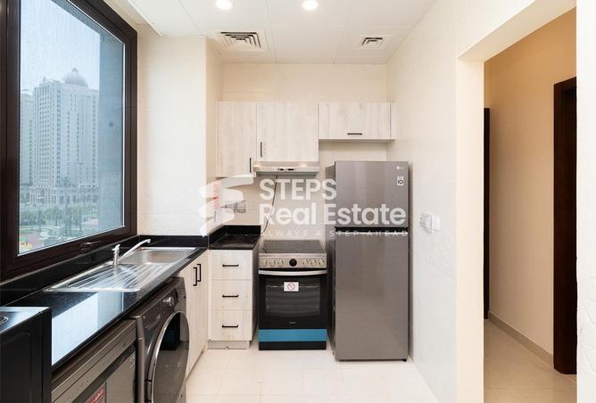 Apartment - 1 Bedroom - 2 Bathrooms for rent in Giardino Apartments - The Pearl Island - Doha