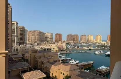 Apartment - 1 Bedroom - 2 Bathrooms for rent in Tower 3 - Porto Arabia - The Pearl Island - Doha