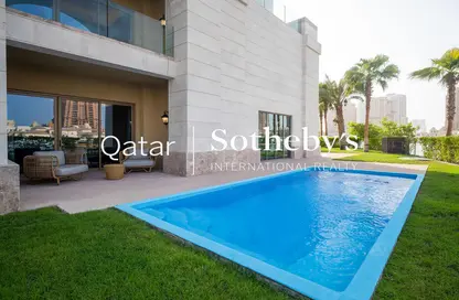 Townhouse - 6 Bedrooms - 7 Bathrooms for sale in The St. Regis Marsa Arabia Island - Marsa Arabia - The Pearl Island - Doha