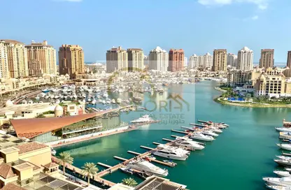 Apartment - 2 Bedrooms - 3 Bathrooms for sale in East Porto Drive - Porto Arabia - The Pearl Island - Doha