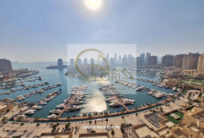 Apartment - 3 Bedrooms - 4 Bathrooms for rent in West Porto Drive - Porto Arabia - The Pearl Island - Doha