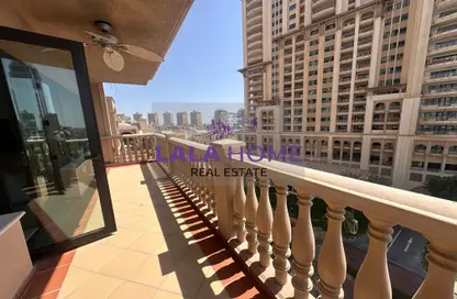 Apartment - 1 Bedroom - 2 Bathrooms for rent in Piazza Arabia - Porto Arabia - The Pearl Island - Doha