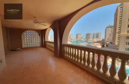 Apartment - 1 Bedroom - 2 Bathrooms for rent in Tower 5 - Porto Arabia - The Pearl Island - Doha