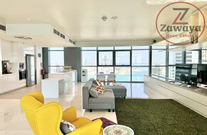 Apartment - 1 Bedroom - 2 Bathrooms for rent in Burj DAMAC Waterfront - Waterfront Residential - The Waterfront - Lusail