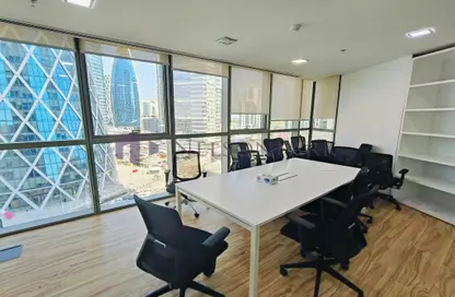 Office Space - Studio - 1 Bathroom for rent in Palm Tower B - Palm Towers - West Bay - Doha