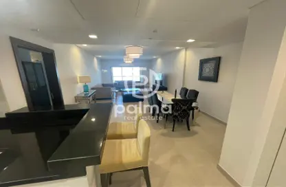 Apartment - 1 Bedroom - 2 Bathrooms for rent in Al Mutahidah Tower - Viva Bahriyah - The Pearl Island - Doha