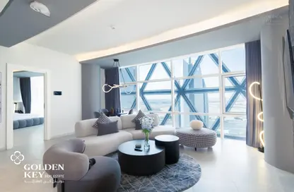 Apartment - 1 Bedroom - 2 Bathrooms for rent in Marina Tower 23 - Marina District - Lusail