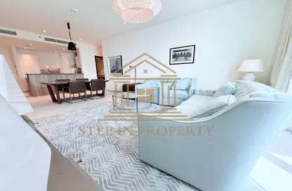 Apartment - 2 Bedrooms - 4 Bathrooms for rent in Marina Residence 16 - Marina District - Lusail