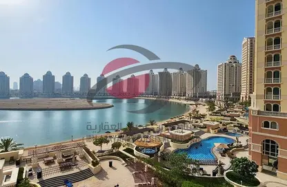 Apartment - 1 Bedroom - 2 Bathrooms for rent in Viva West - Viva Bahriyah - The Pearl Island - Doha