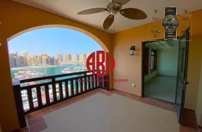 Townhouse - 2 Bedrooms - 3 Bathrooms for rent in Tower 10 - Porto Arabia - The Pearl Island - Doha