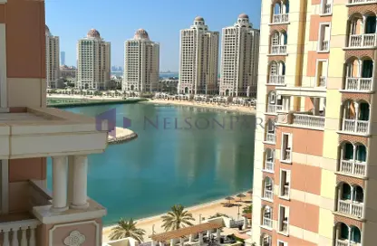 Apartment - 1 Bedroom - 2 Bathrooms for sale in Viva West - Viva Bahriyah - The Pearl Island - Doha