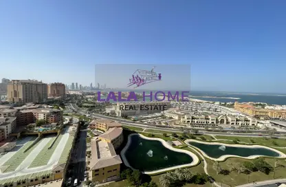 Apartment - 2 Bedrooms - 3 Bathrooms for rent in Viva Central - Viva Bahriyah - The Pearl Island - Doha