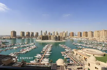 Apartment - 2 Bedrooms - 3 Bathrooms for sale in East Porto Drive - Porto Arabia - The Pearl Island - Doha