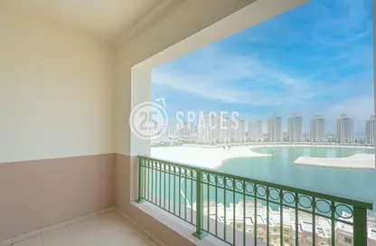 Apartment - 3 Bedrooms - 4 Bathrooms for rent in Viva East - Viva Bahriyah - The Pearl Island - Doha