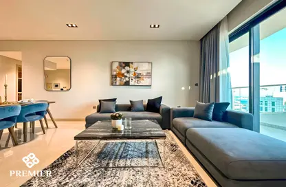 Apartment - 2 Bedrooms - 3 Bathrooms for rent in Burj DAMAC Marina - Marina District - Lusail