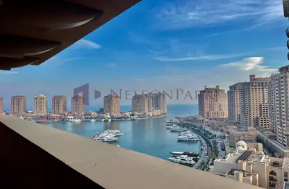 Apartment - 3 Bedrooms - 3 Bathrooms for sale in Tower 7 (Ferrari Tower) - Porto Arabia - The Pearl Island - Doha