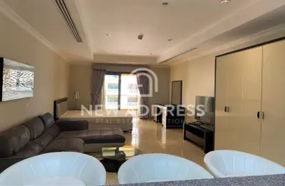 Apartment - 1 Bathroom for rent in Porto Arabia Townhouses - Porto Arabia - The Pearl Island - Doha