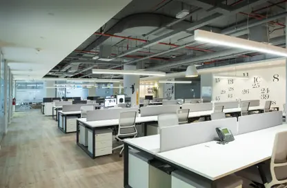 Office Space - Studio - 2 Bathrooms for rent in Tower 4 - The Gate Mall - West Bay - Doha